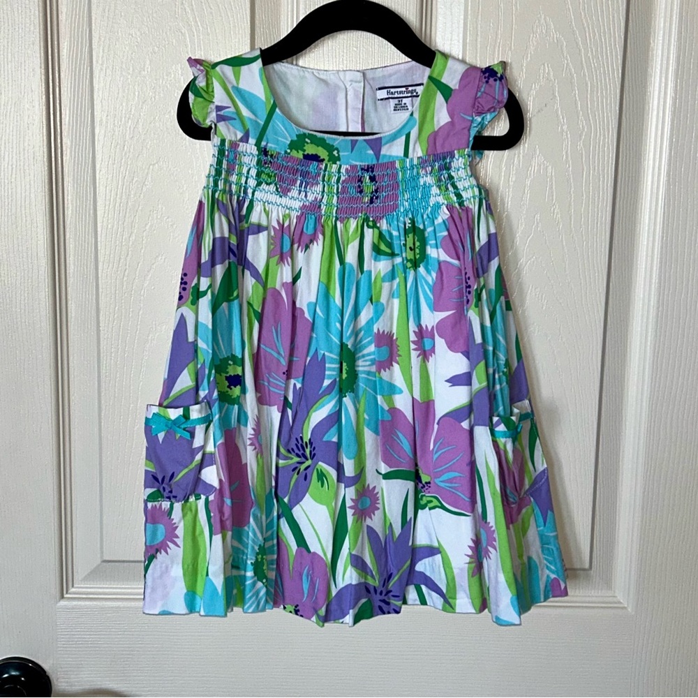 Hartstrings Spring Floral Dress 💜